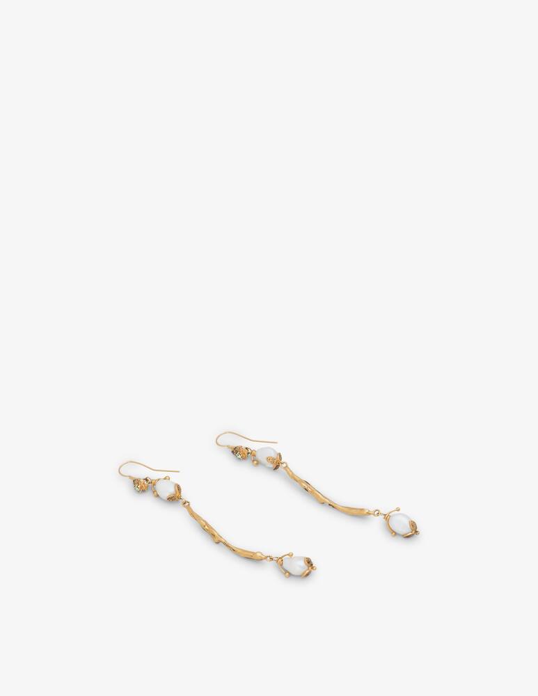 rinascente Marni Gold dangle earrings