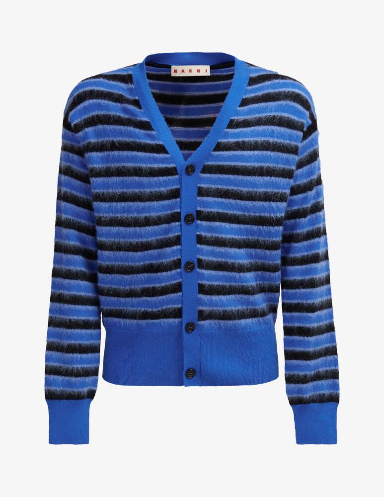 Marni Cardigan righe lana mohair - immagine 1 Marni Cardigan righe lana mohair - immagine 1