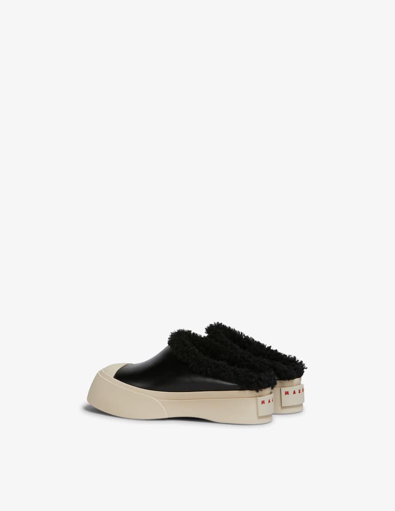 Marni Sabot Pablo in pelle e shearling - immagine 4 Marni Sabot Pablo in pelle e shearling - immagine 4