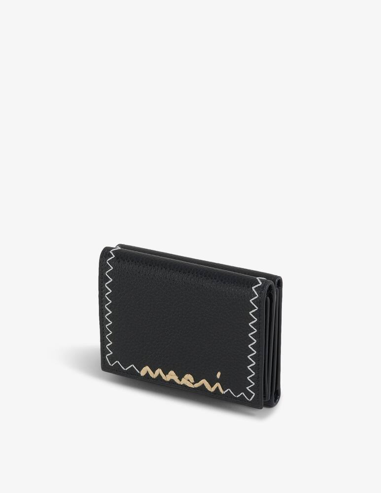 rinascente Marni Portafoglio tri-fold in pelle