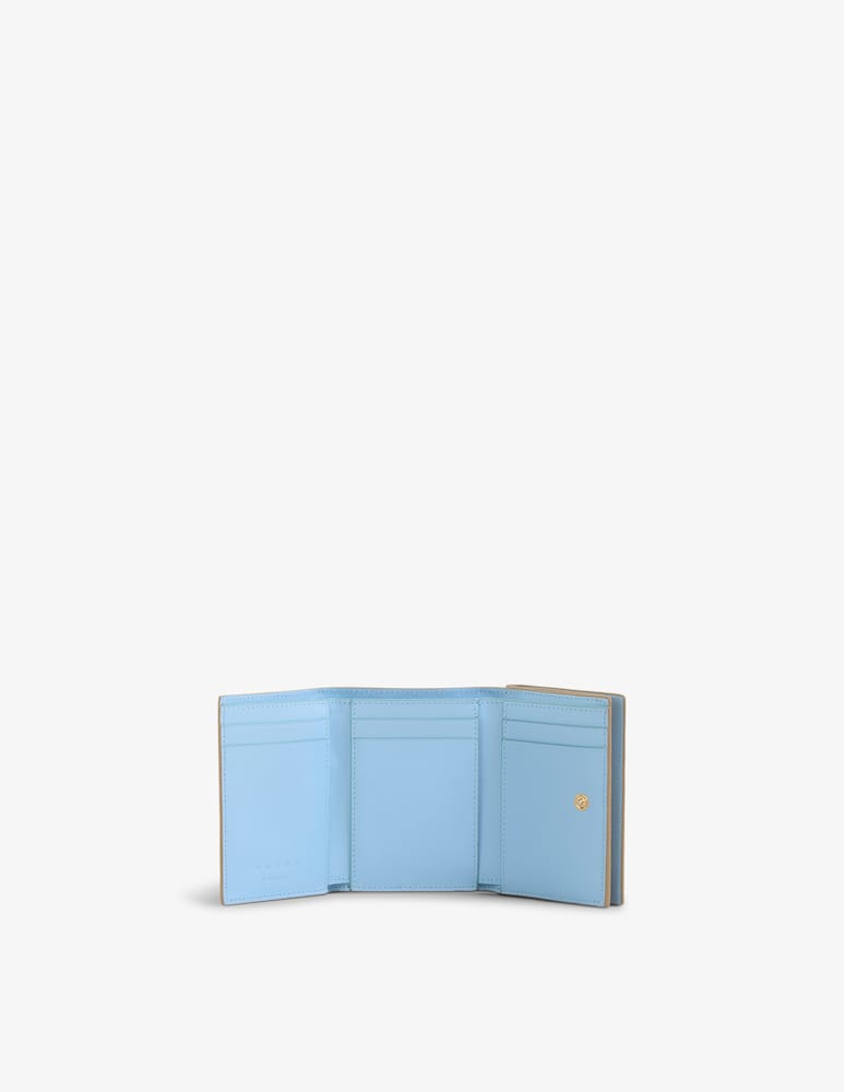 Marni Portafoglio tri-fold in pelle - immagine 2 Marni Portafoglio tri-fold in pelle - immagine 2