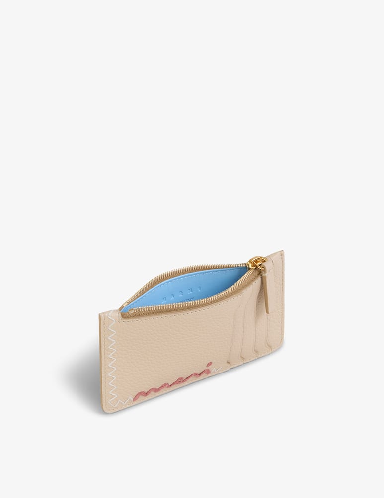 Marni Portacarte in pelle con logo - immagine 2 Marni Portacarte in pelle con logo - immagine 2