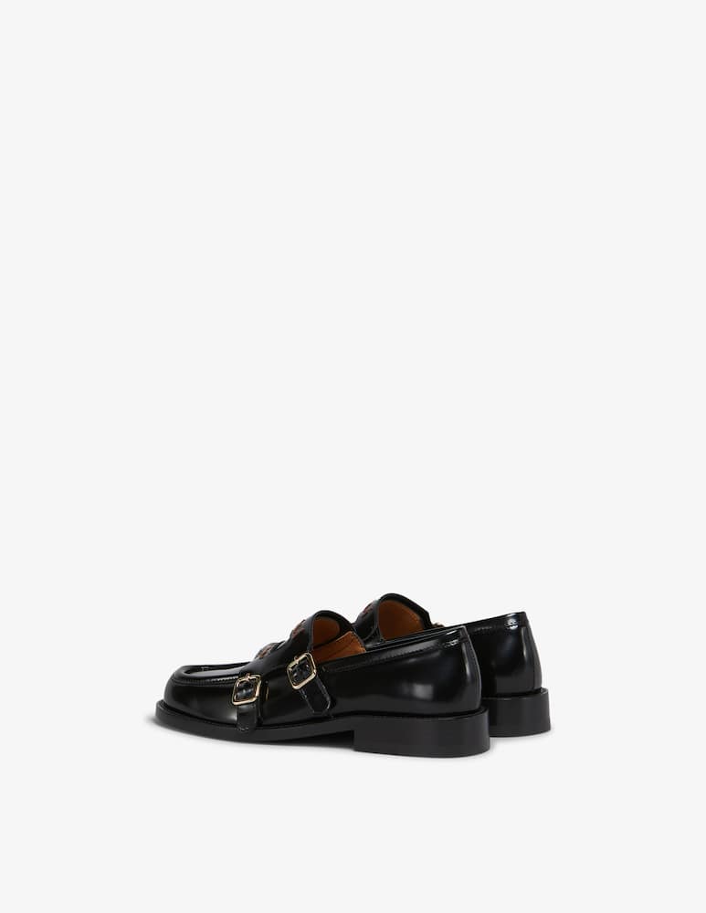 Marni Bambi 3.0 double buckle leather loafer - picture 3 Marni Bambi 3.0 double buckle leather loafer - picture 3