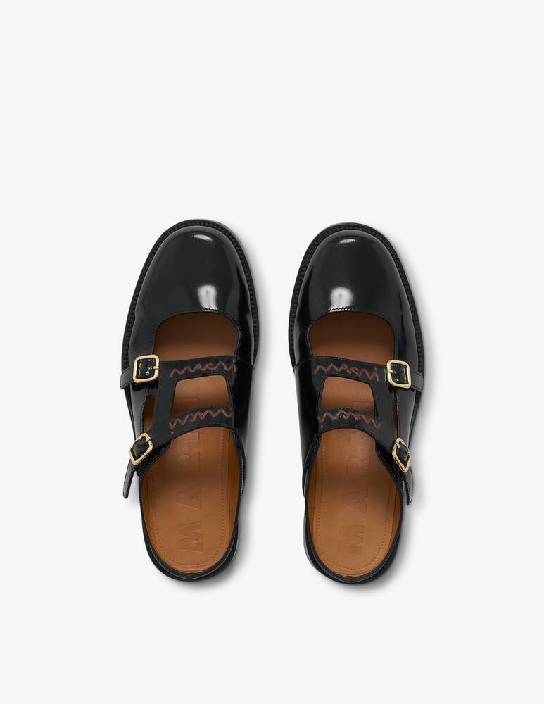 rinascente Marni Bambi 3.0 double buckle leather loafer
