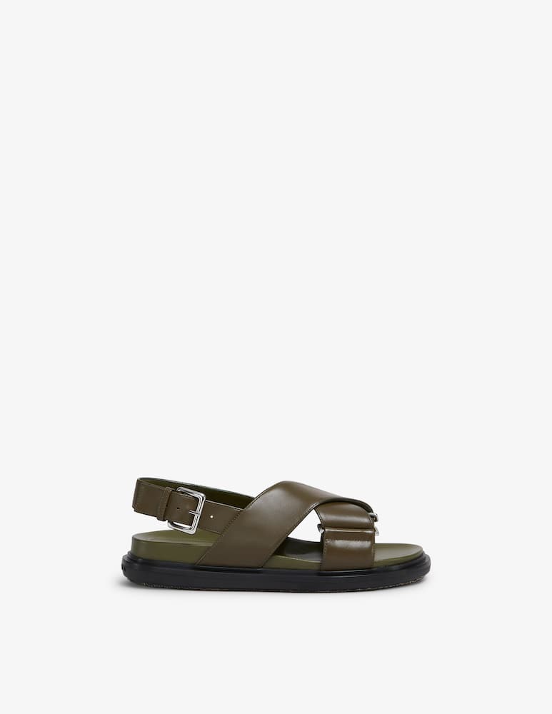 rinascente Marni Leather Fussbett sandals