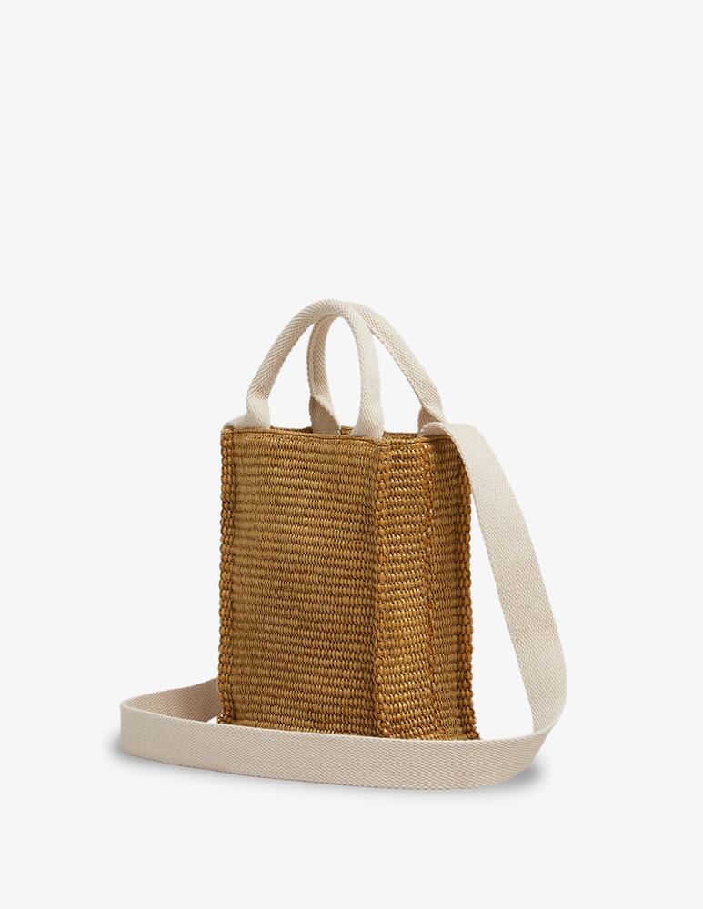 rinascente Marni Raffia-eff tote mini bag