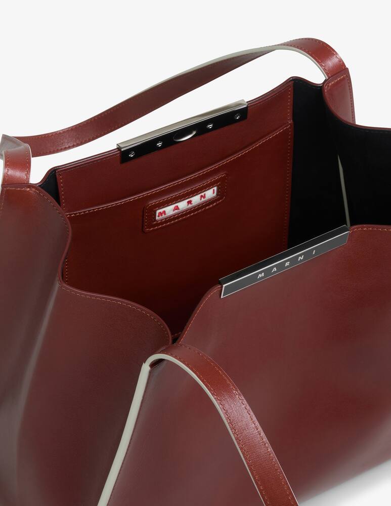 rinascente Marni Cresta leather tote bag