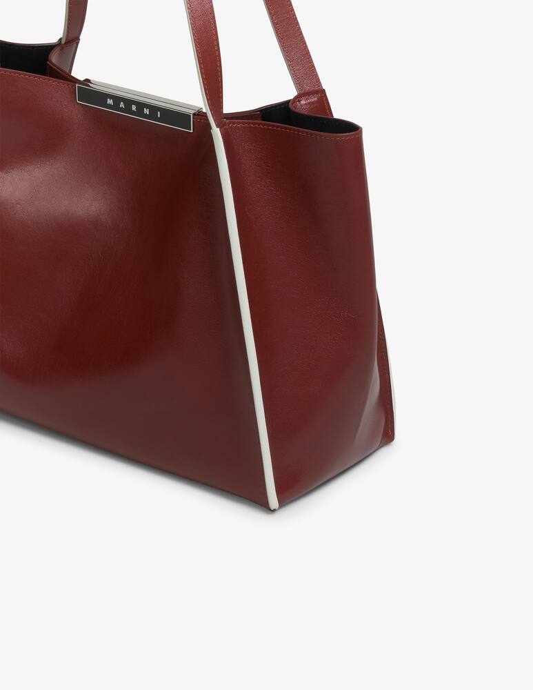 rinascente Marni Cresta leather tote bag