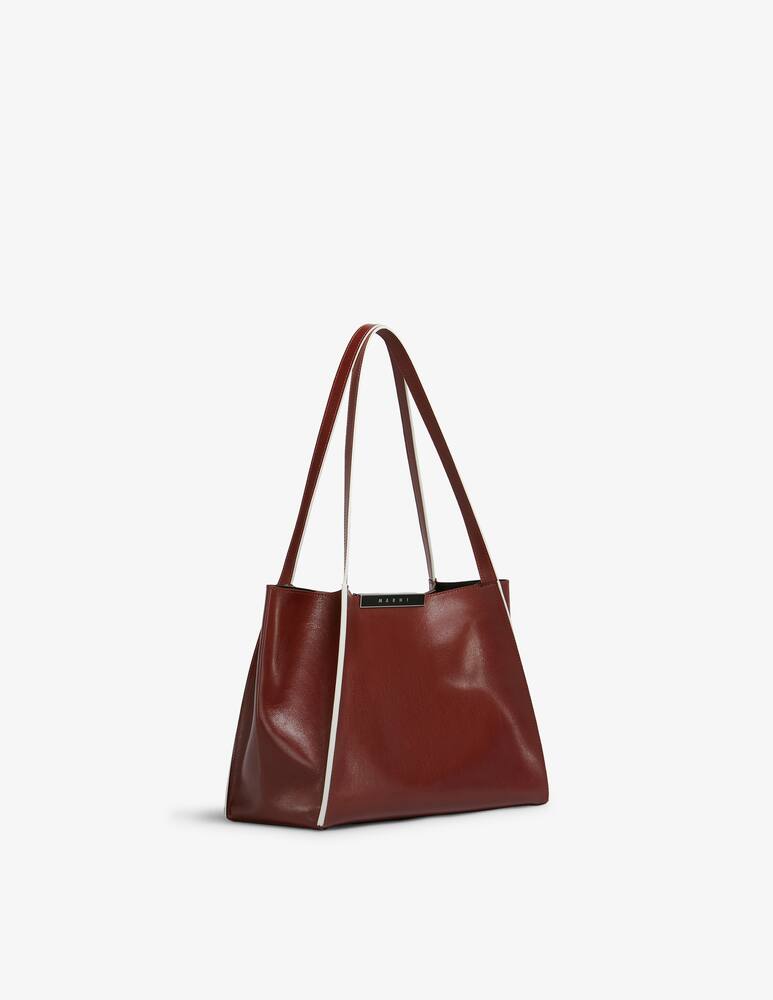 rinascente Marni Cresta leather tote bag