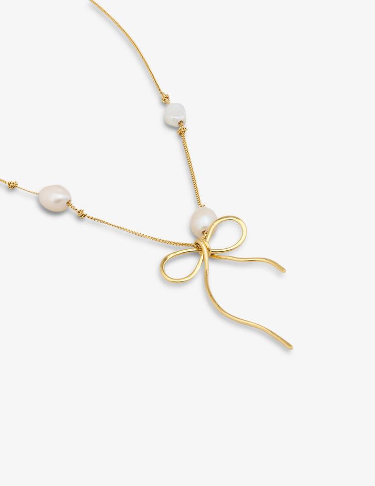 rinascente Marni Bow charm necklace