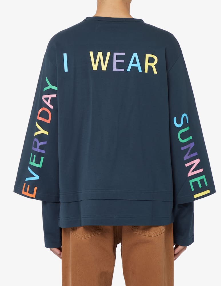 rinascente Sunnei Maglia double longsleeve eiws