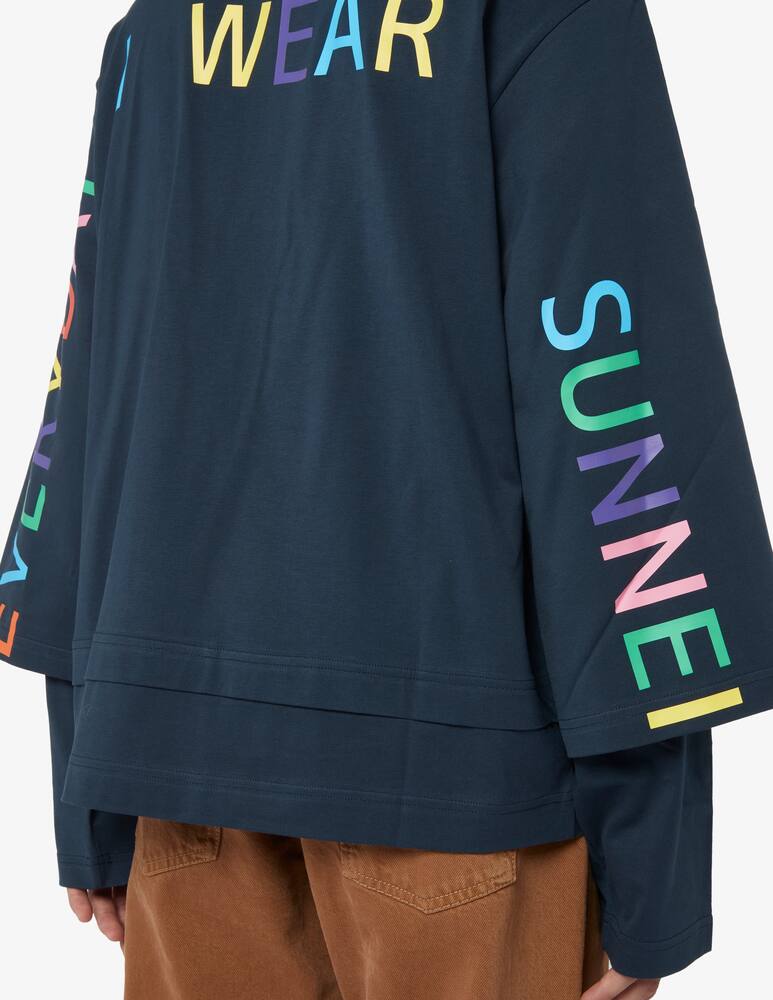 rinascente Sunnei Maglia double longsleeve eiws