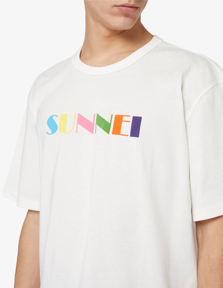 rinascente Sunnei Maglietta classic logo sprayed