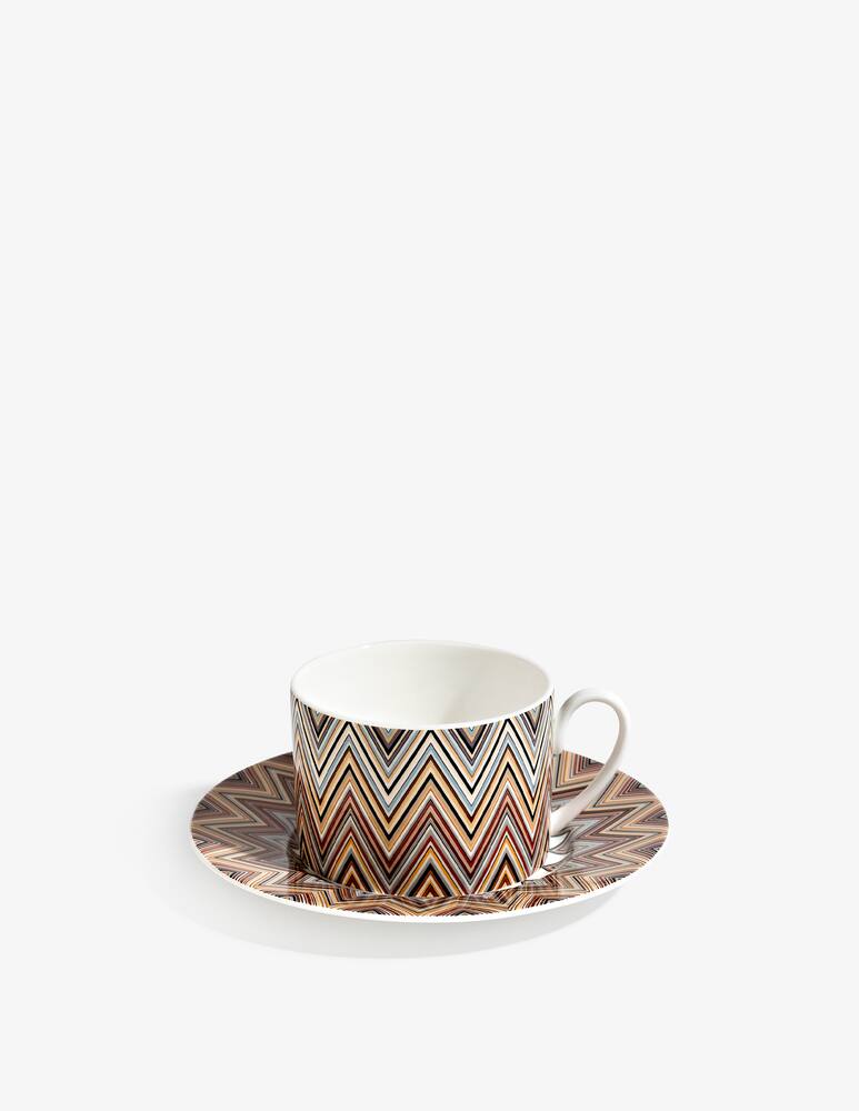 Missoni Home Zig Zag Jarris 148 Gift Box Set 2 Mug Tea - picture 1 Missoni Home Zig Zag Jarris 148 Gift Box Set 2 Mug Tea - picture 1