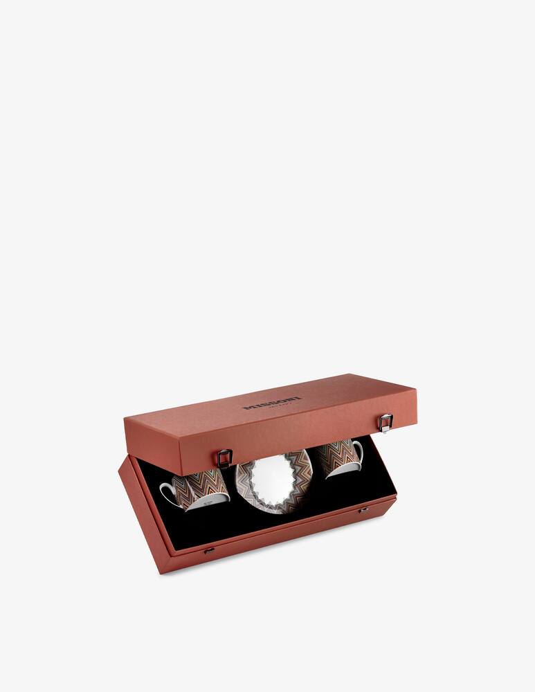 rinascente Missoni Home Zig Zag Jarris 148 Confezione Regalo Set 2 Tazza Tè