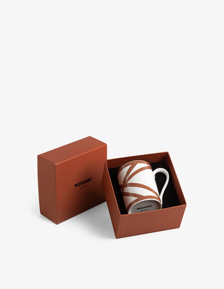 Missoni Home Nastri Beige Luxury Box Mug Cup - picture 2 Missoni Home Nastri Beige Luxury Box Mug Cup - picture 2