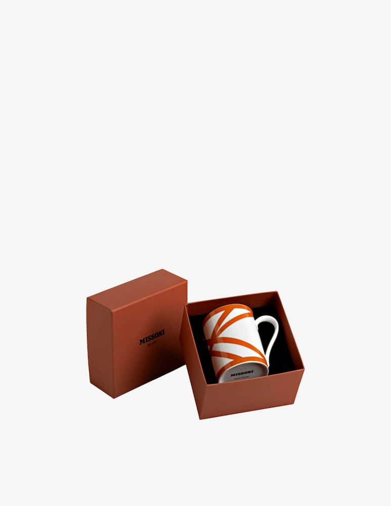 Missoni Home Tazza Mug Nastri Orange Conf. Regalo - immagine 1 Missoni Home Tazza Mug Nastri Orange Conf. Regalo - immagine 1