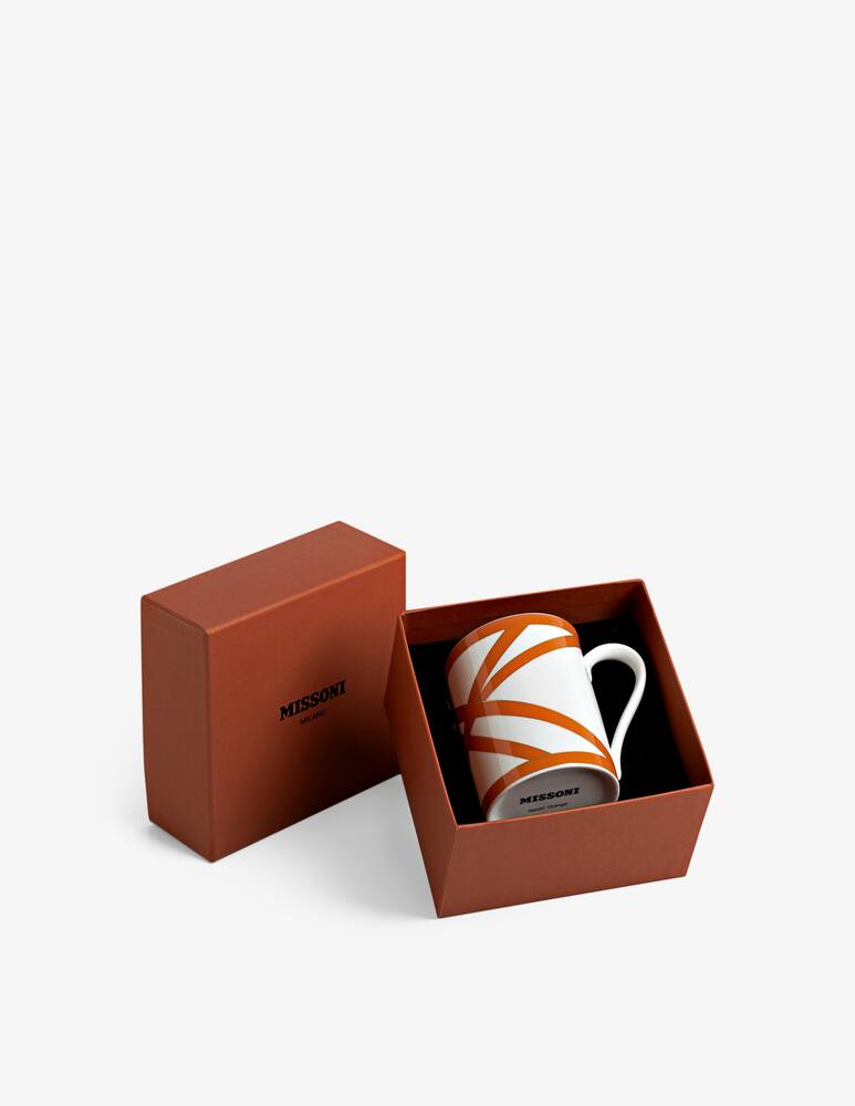 Missoni Home Nastri Orange Luxury Box Mug Cup - picture 2 Missoni Home Nastri Orange Luxury Box Mug Cup - picture 2