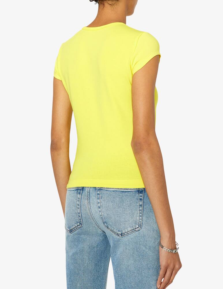 Diesel T-shirt Angie - Giallo - immagine 3 Diesel T-shirt Angie - Giallo - immagine 3