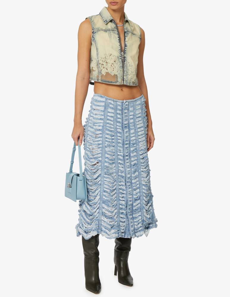 rinascente Diesel Giacca gilet di jeans