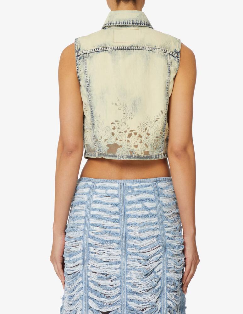rinascente Diesel Giacca gilet di jeans