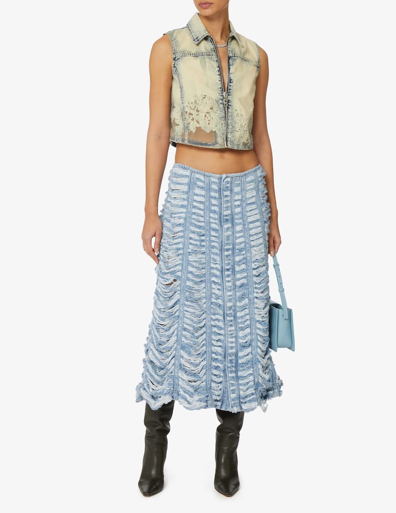 rinascente Diesel Denim skirt