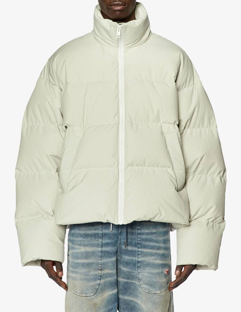 rinascente Diesel Ripstop retro oval d puffer jacket