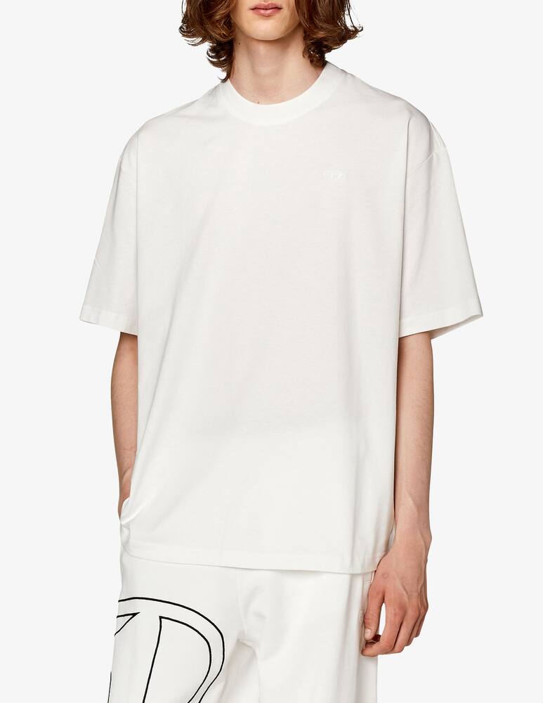 rinascente Diesel Retro oval d over fit t-shirt
