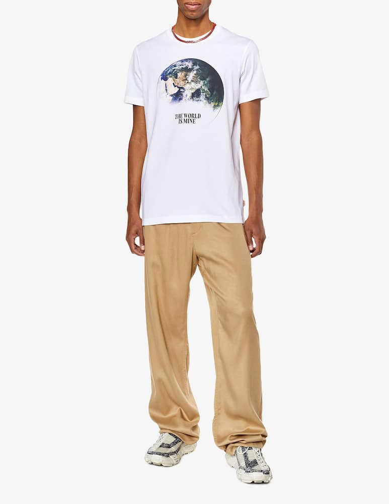 rinascente Diesel Maglietta the world is mine