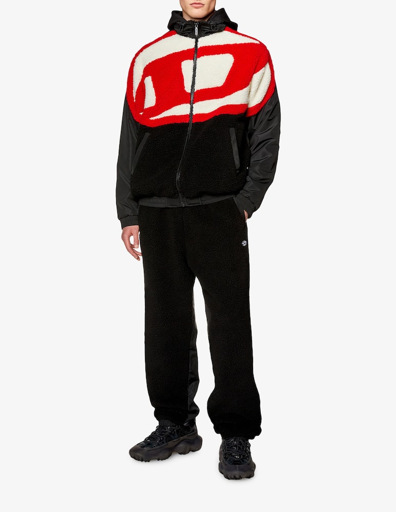 rinascente Diesel Teddy polar fleece oval d jacket