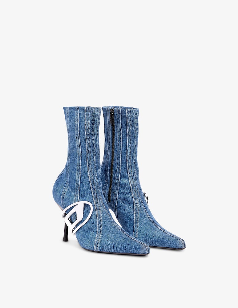 rinascente Diesel D-eclipse heeled boot
