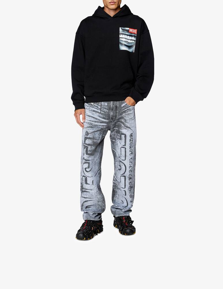 rinascente Diesel Smily faceshoodie