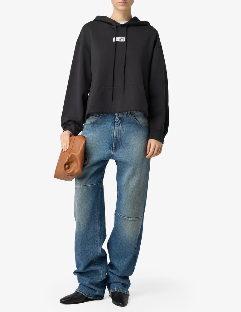 rinascente MM6 Maison Margiela Sweat logo hoodie