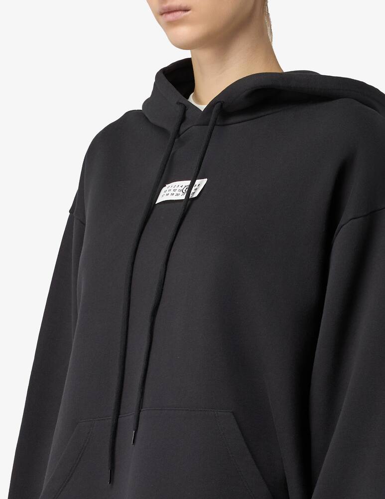 rinascente MM6 Maison Margiela Sweat logo hoodie