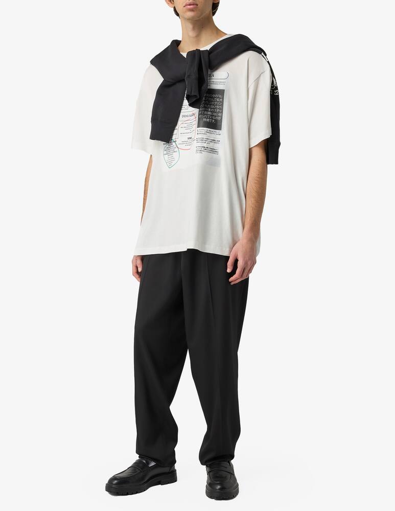 rinascente MM6 Maison Margiela T-shirt big patch Margiela