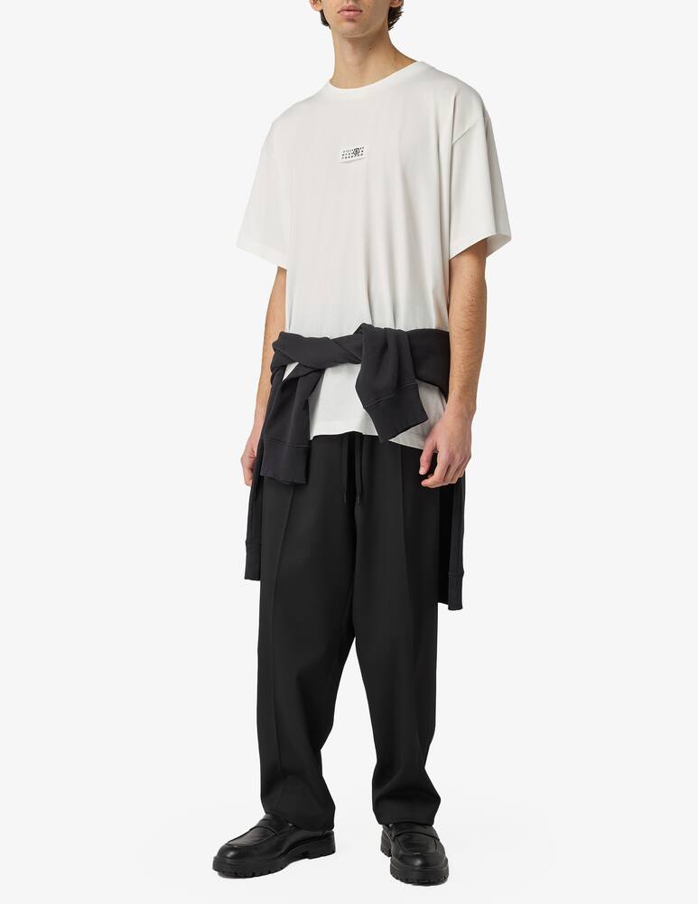 rinascente MM6 Maison Margiela T-shirt con loghino