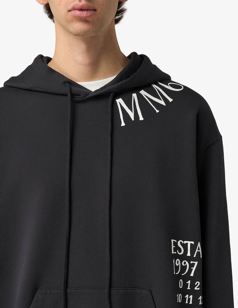 rinascente MM6 Maison Margiela Hoodie mm6 curved logo