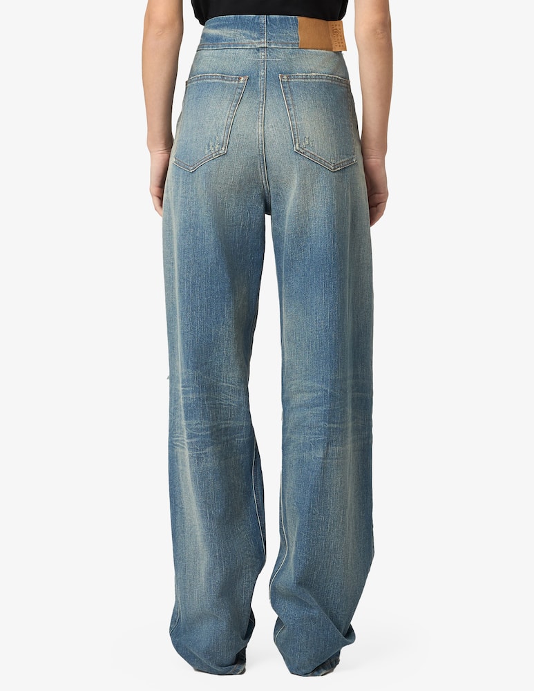 MM6 Maison Margiela Jeans cinque tasche dritti - immagine 3 MM6 Maison Margiela Jeans cinque tasche dritti - immagine 3