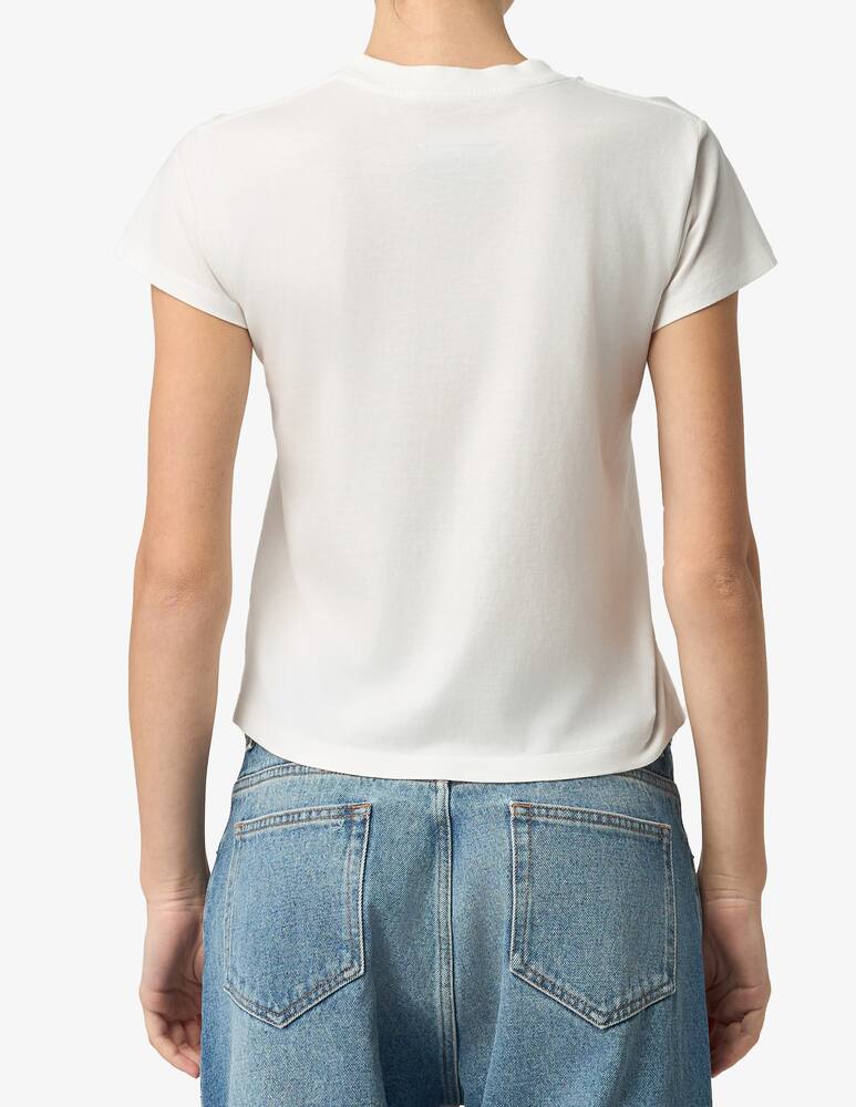 rinascente MM6 Maison Margiela Logo patch t-shirt