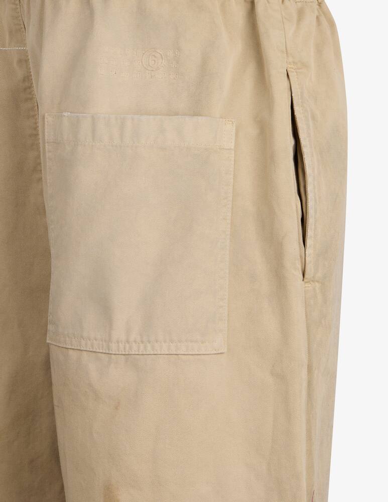 rinascente MM6 Maison Margiela Pantaloni cotone coulisse