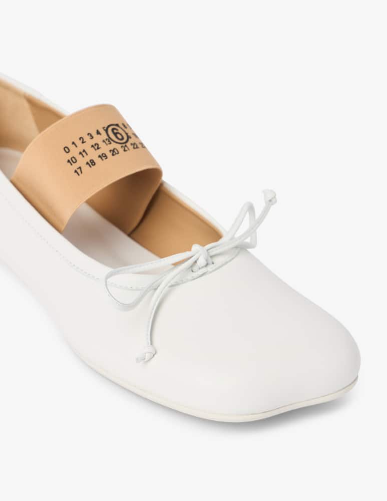 rinascente MM6 Maison Margiela Elastic ballet flats