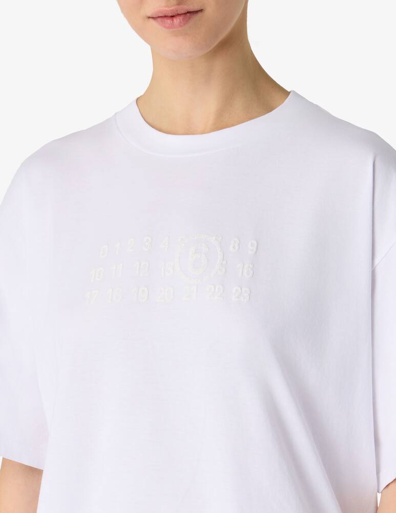 rinascente MM6 Maison Margiela Logo print t-shirt