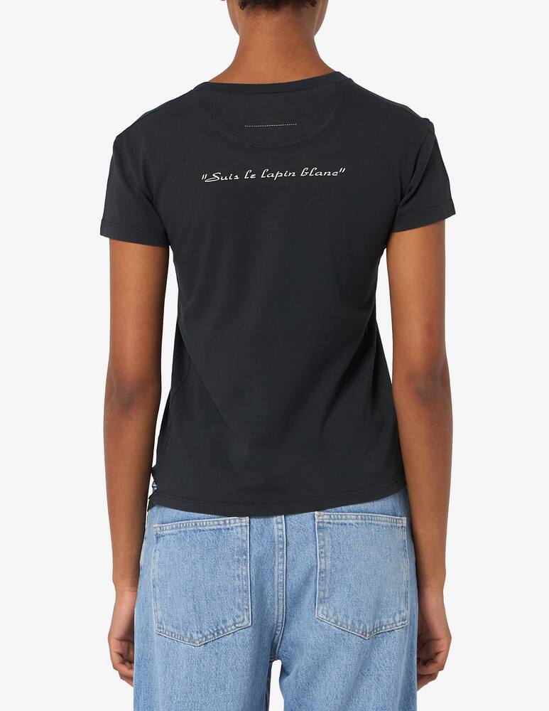 rinascente MM6 Maison Margiela T-shirt con coniglio