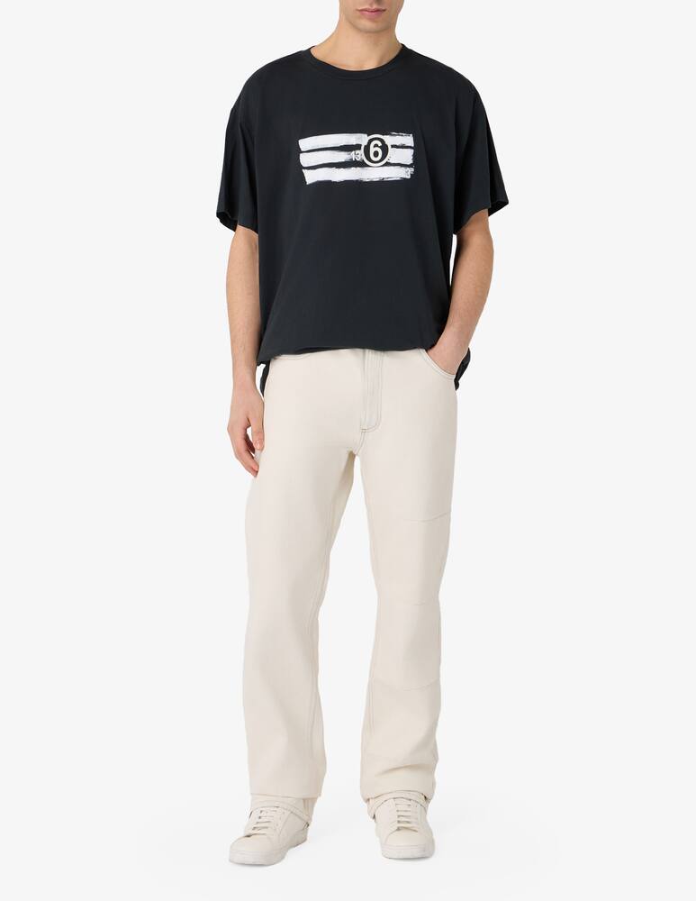 rinascente MM6 Maison Margiela Jeans dritti con pannelli