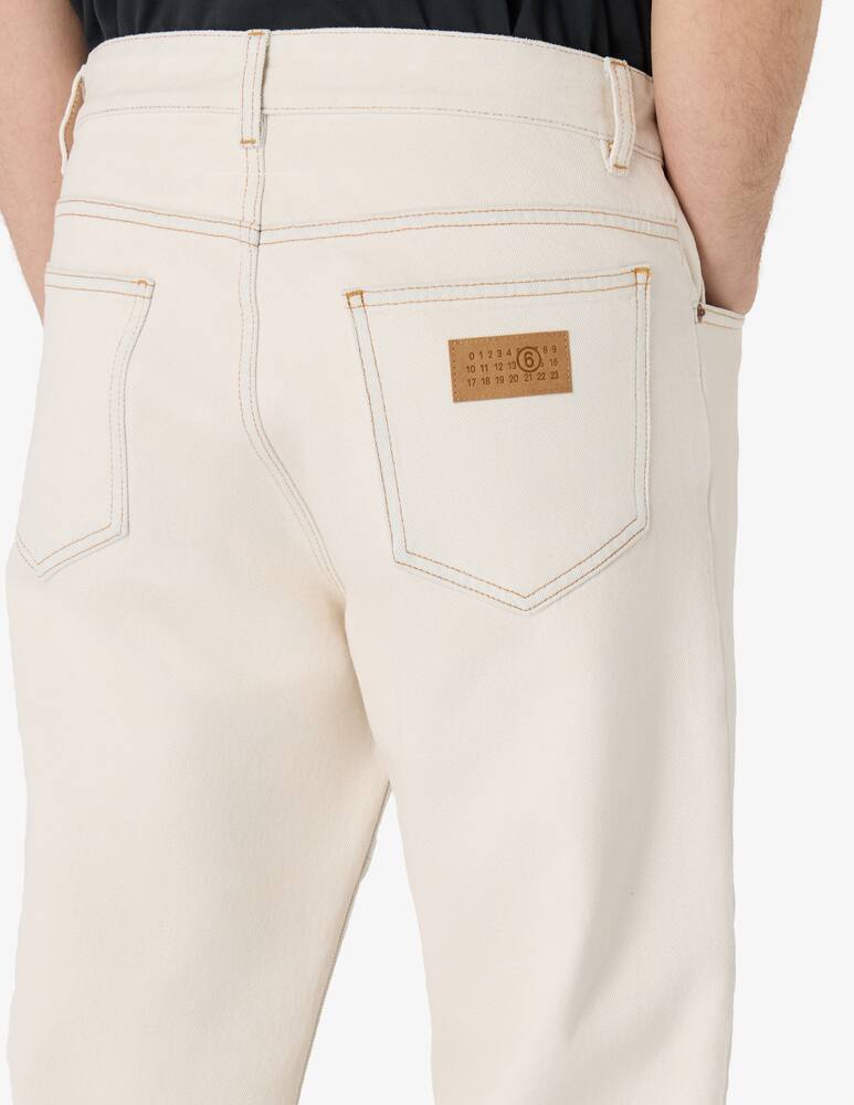 rinascente MM6 Maison Margiela Jeans dritti con pannelli