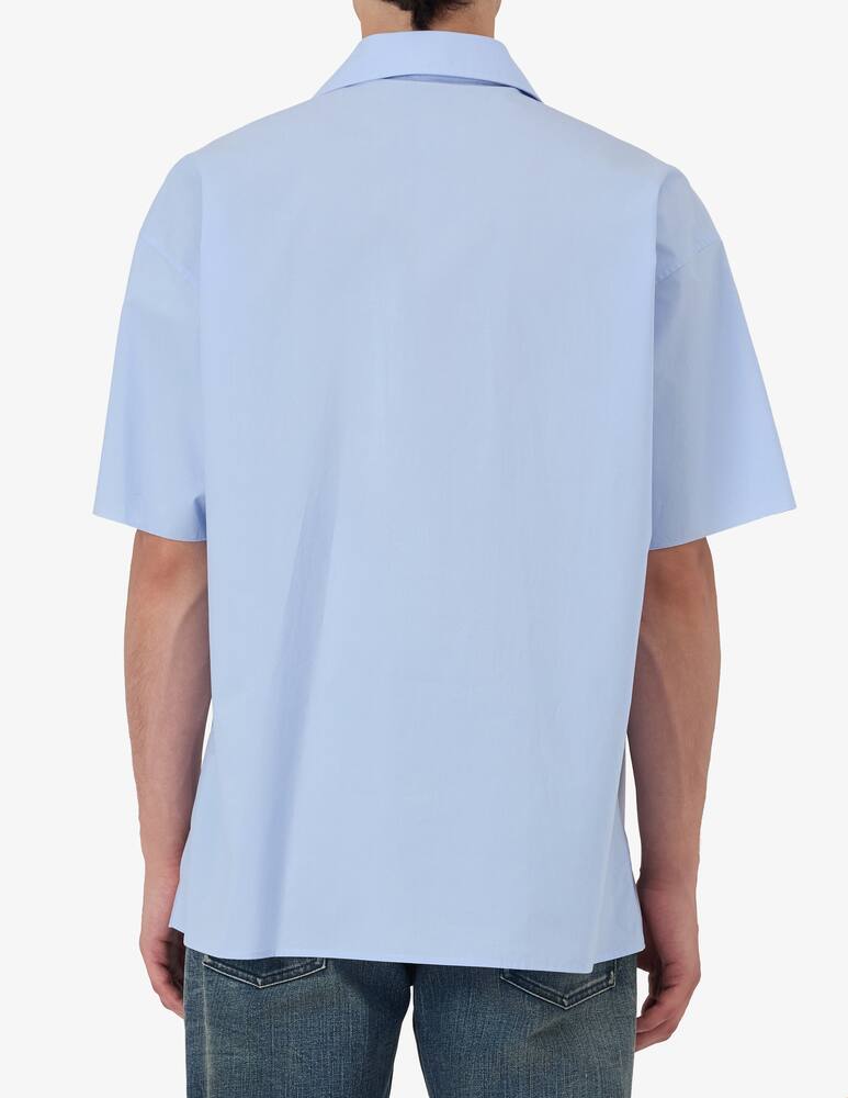 rinascente MM6 Maison Margiela Poplin print shirt