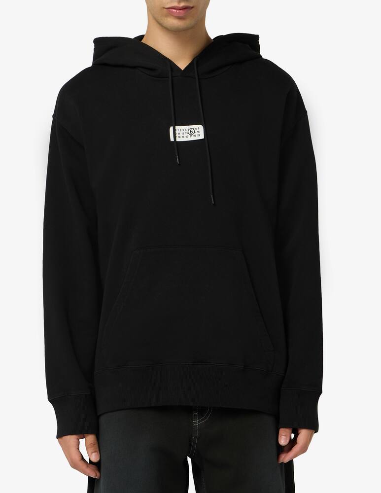 rinascente MM6 Maison Margiela Numeric signature hoodie