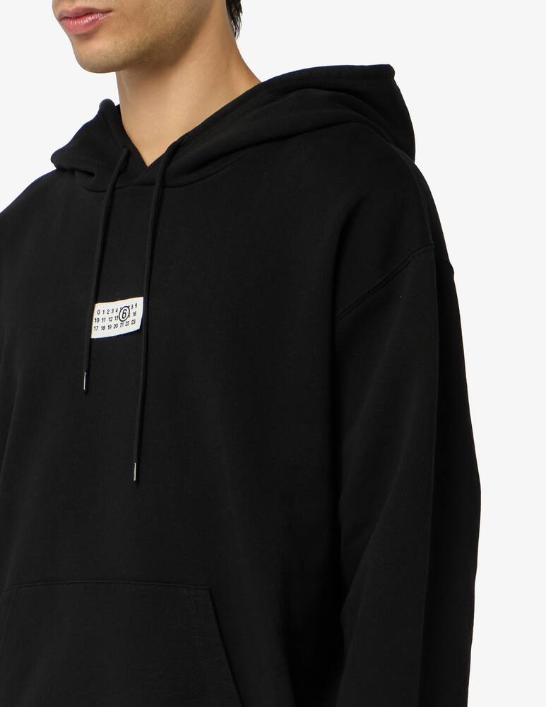 rinascente MM6 Maison Margiela Numeric signature hoodie