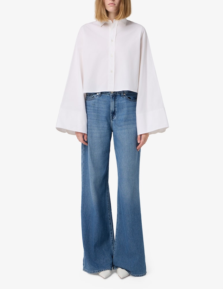 MM6 Maison Margiela Camicia crop - immagine 2 MM6 Maison Margiela Camicia crop - immagine 2