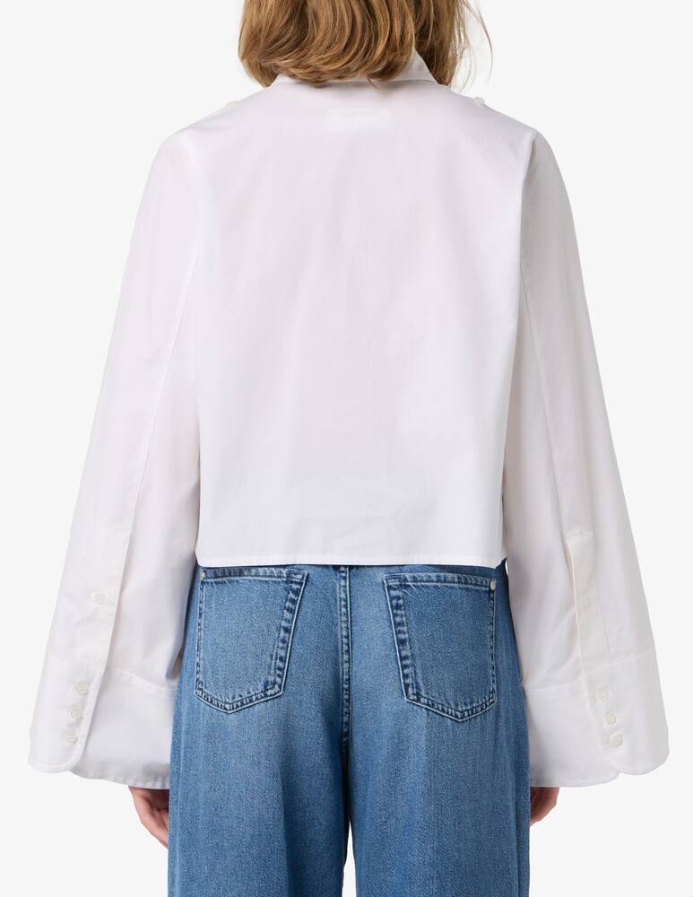 rinascente MM6 Maison Margiela Camicia crop